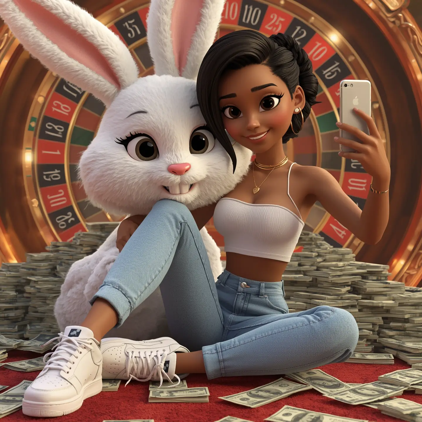 Gaming platform interface showing various casino games